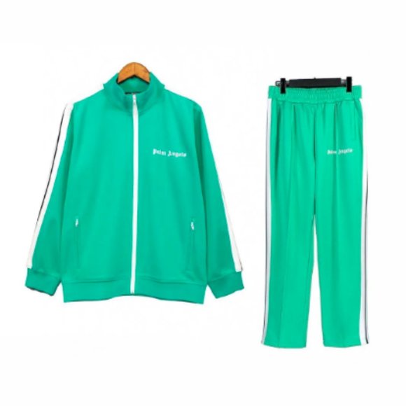 PALM ANGELS MEN'S FULL TRACKSUIT SET HOODIE & PANTS - All Sizes - All Colors - Picture 7 of 15